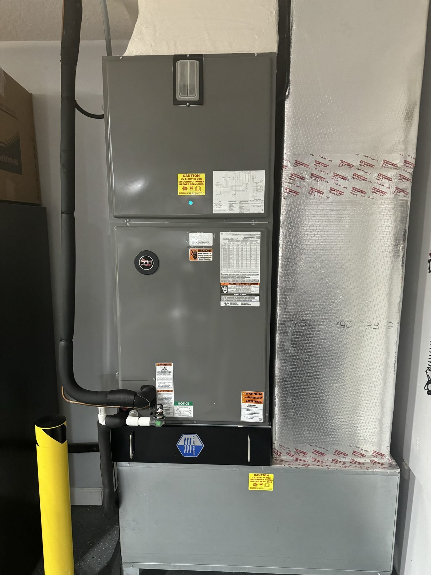HVAC indoor unit installation Florida