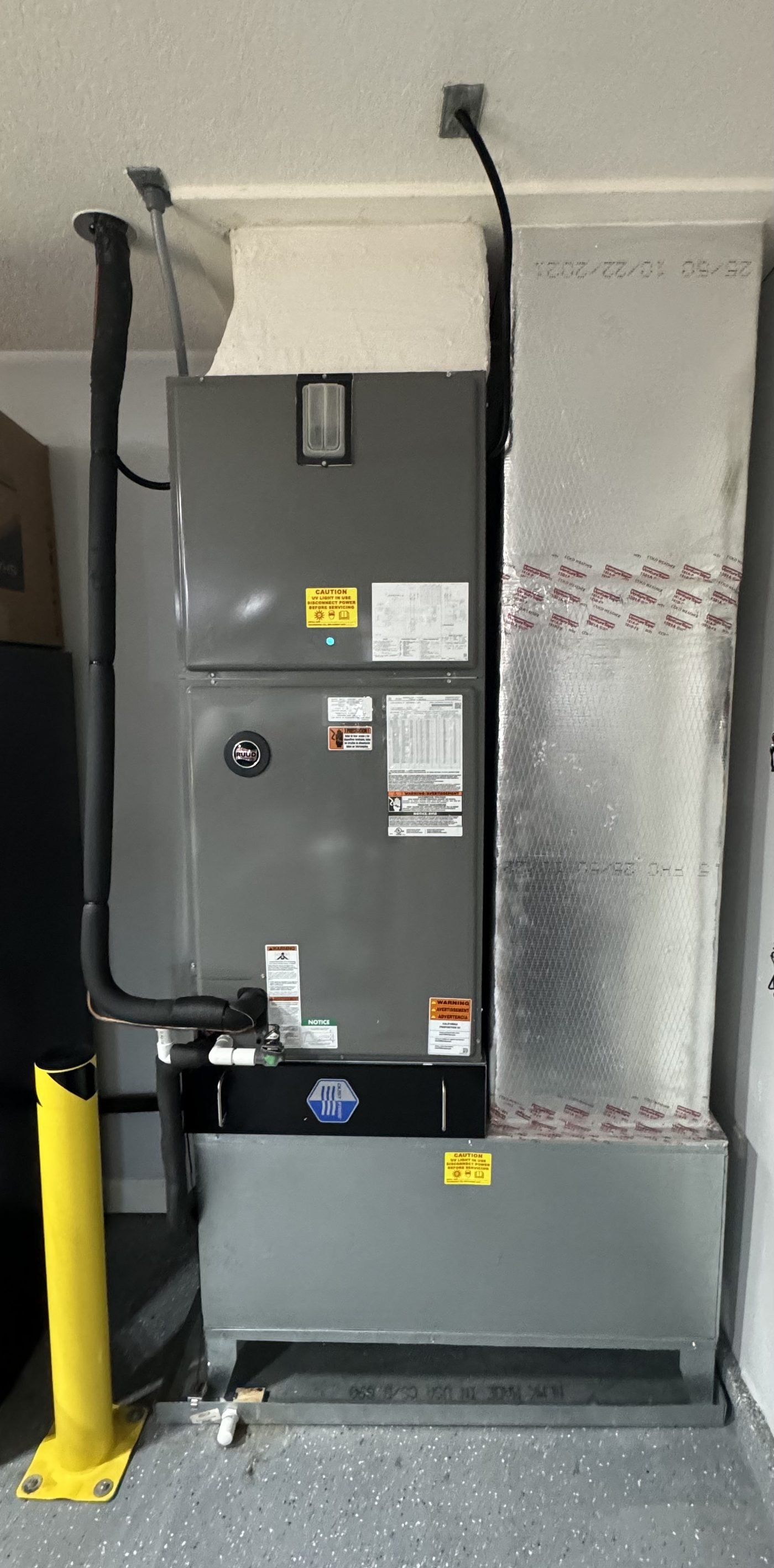 Outdoor AC unit installation Port Saint Lucie