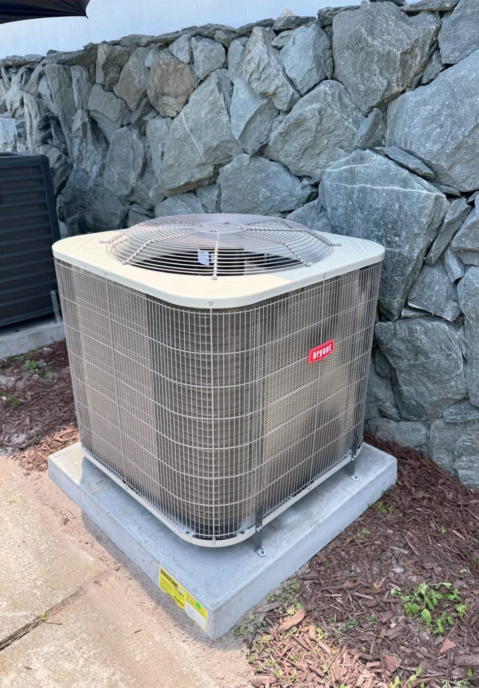 HVAC installation in progress